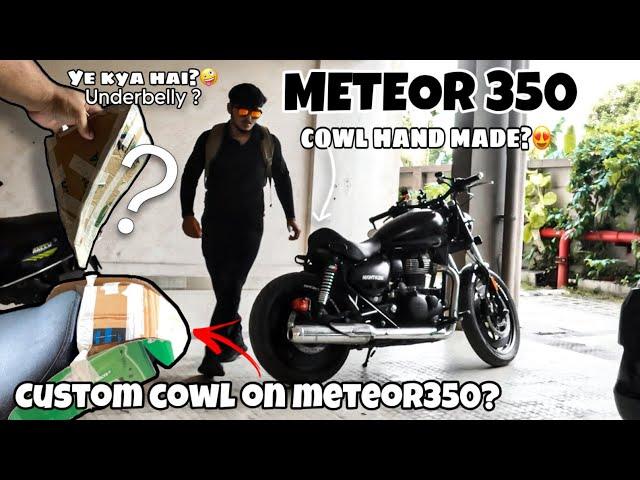 Bike custom cowl for bike | GHARPE BIKE COWL KASE BANAYE?  | Royal Enfield bike modification