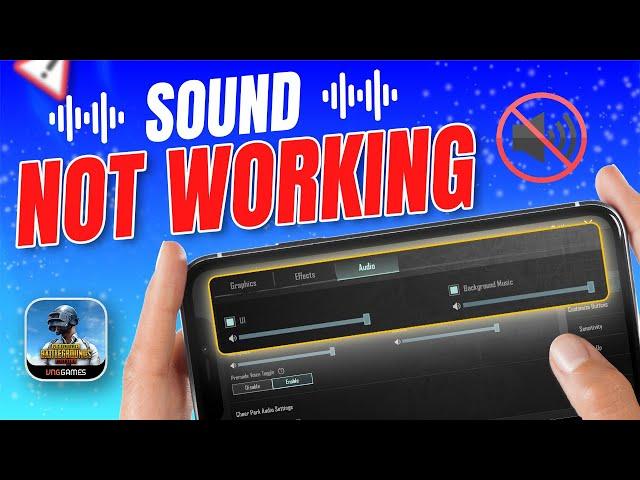 How to Fix PUBG Mobile Sound Not Working Problem on iPhone | PUBG No Sound Issue