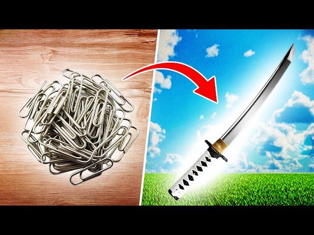 We Forged a Katana from 1M paperclips