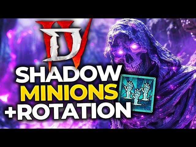 S+ Golem Pit Push & Boss-Killer Shadow Minion Necromancer Build Guide - Season 4 Diablo 4