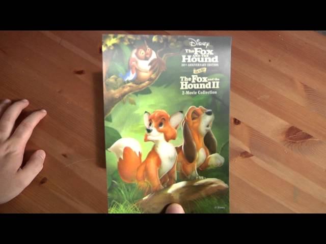 File91e Unboxes the Fox and the Hound 2-Movie Blu-Ray/DVD Collection and Tomorrowland Tin