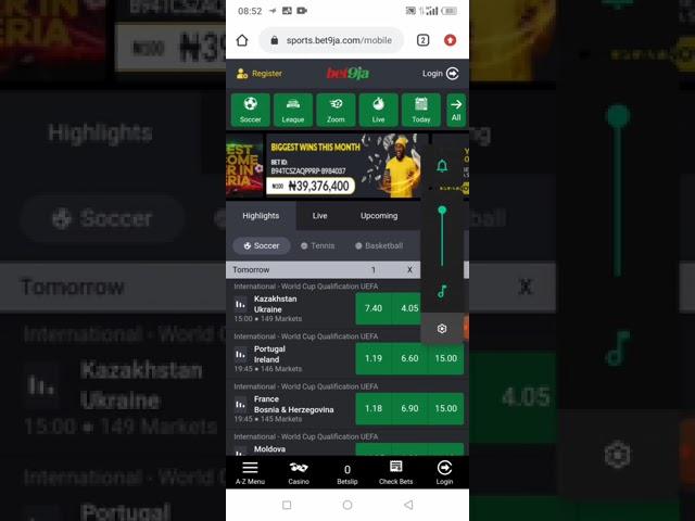 Bet9ja Casino is faulty, no problem! just do this.