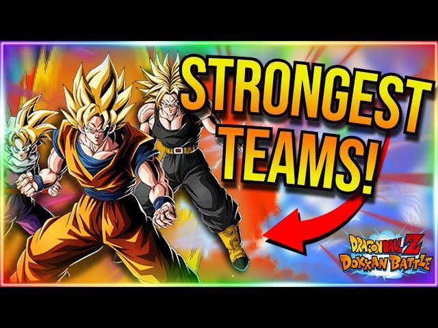 The Top 5 BEST Teams On Dokkan!!!