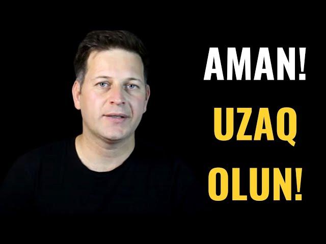 Xoşbəxt olmaq üçün bu 4 insan tipindən uzaq  olun!