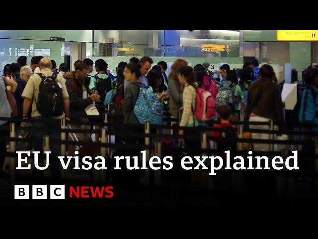 New EU visa rules to be introduced | BBC News