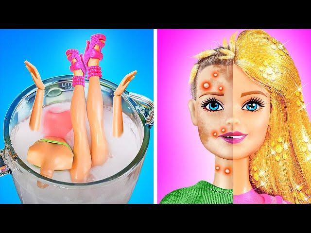 From Poor Doll To Rich Doll Makeover *Best Barbie Gadgets and Crafts*