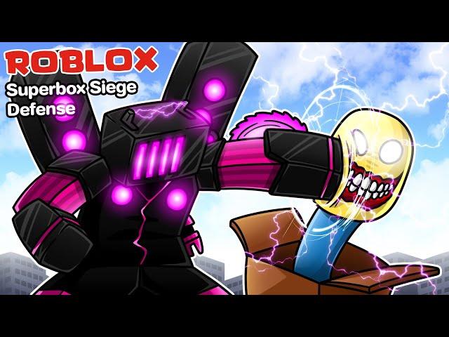 Roblox : Superbox Siege Defense  เกมเก่าแต่โฉมใหม่ ไฉไลกว่าเดิม !!!