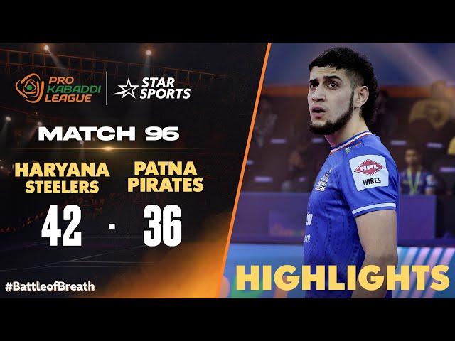 #HaryanaSteelers claims the win over #PatnaPirates! | #ProKabaddiOnStar HIGHLIGHTS