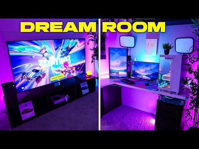 Building My DREAM Gaming Setup/ Room