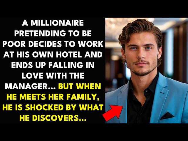 A MILLIONAIRE PRETENDING TO BE POOR DECIDES TO WORK AT HIS OWN HOTEL AND ENDS UP FALLING IN LOVE...