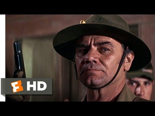 The Wild Bunch (2/10) Movie CLIP - Bank Shootout (1969) HD