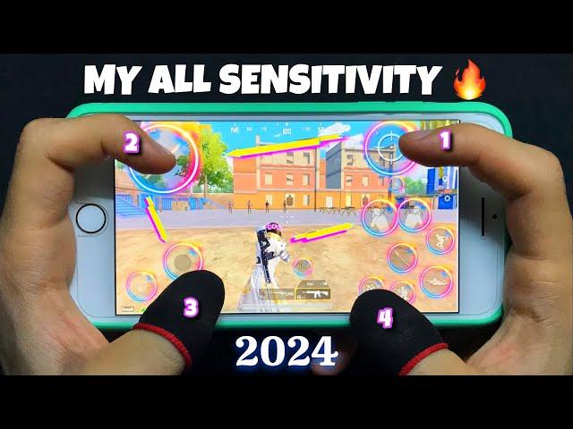 NEWBEST SENSITIVITY & SETTINGS 2024| 4 Finger Claw Gyroscope | PUBG MOBILE