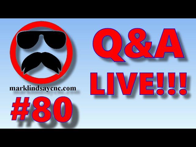 LIVE Q&A #80 - Level Clipping in Vectric VCarve and Aspire