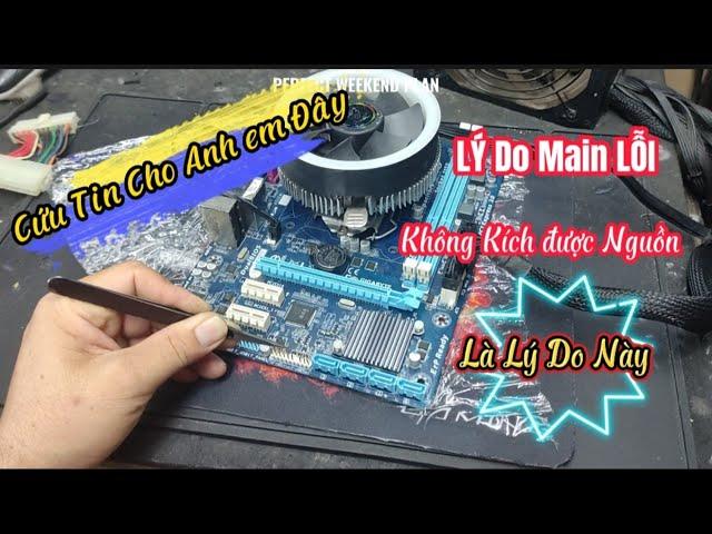 Main PC Không Kích Được Nguồn Là Lý Do Này Mà Người Dùng Không Biết Vi Tính 1166 Chia Sẻ Pan Này