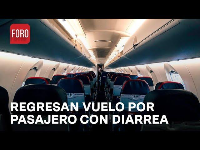 Regresan vuelo al aeropuerto de Atlanta por “riesgo biológico” - Expreso de la Mañana