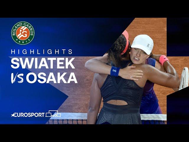 Iga Świątek vs Naomi Osaka | Round 2 | Extended French Open 2024 Highlights 
