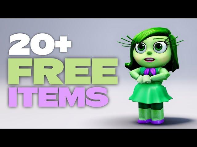 HURRY! GET 20+ FREE ROBLOX ITEMS! (2024)