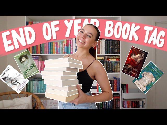 end of year book tag!! disappointments, surprises, quotes & more!