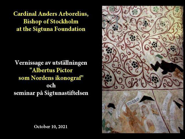 Cardinal Anders Arborelius at the Sigtuna Foundation