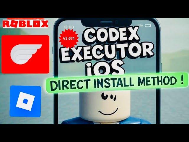DIRECT Install Codex Executor Mobile NEW V2.673 for Roblox on iOS |Best Roblox Executor iPhone/iPad