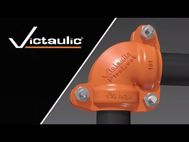 Victaulic FireLock™ Installation-Ready Fittings Animation