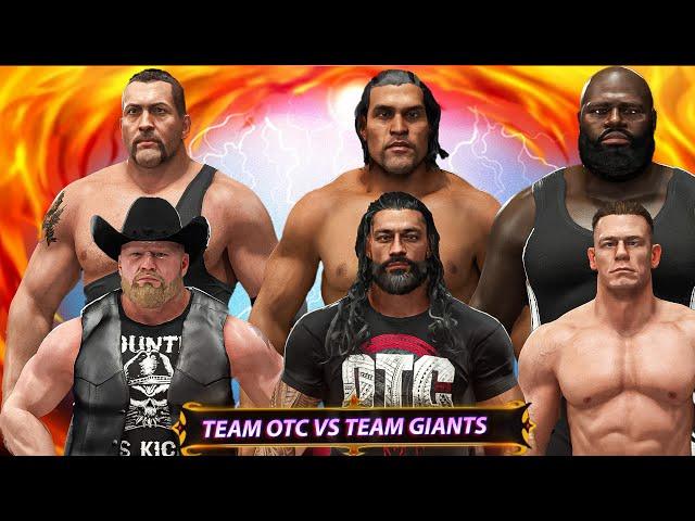 Conquering Giants in WWE 2K24: Team OTC's Epic Battle