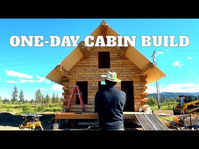 How to Build a Log Cabin in One Day