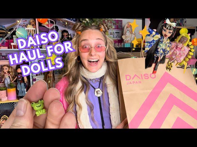 Daiso Haul for Dolls | Miniature Dollhouse Finds | The Moody Bratz