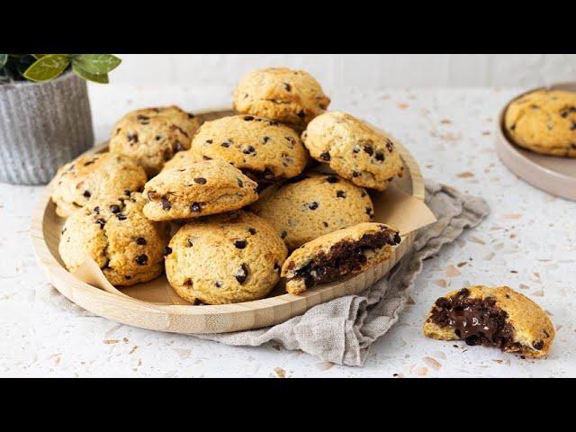 HAZELNUT CREAM STUFFED COOKIES: the super quick and delicious recipe!