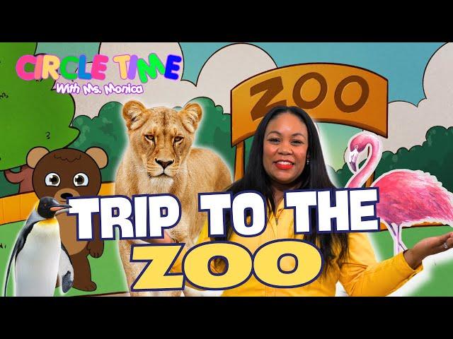 Trip to the Zoo - Letter Z- Learn Zoo Animals - Learn Numbers - Counting 1-5 - Preschool Lesson