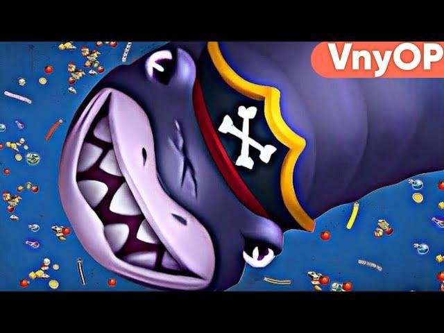 WORMSZONE.IO | GIANT SLITHER SNAKE TOP01 / Epic Worms Zone Rắn Săn Mồi Best Gameplay!  #123 VnyOP