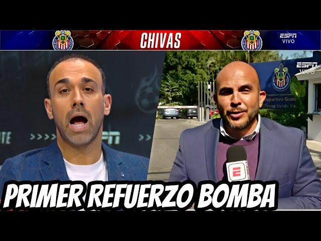 FINALMENTE LLEGÓ! CHIVAS PRESENTA PRIMER REFUERZO Y ANUNCIA SALIDAS IMPORTANTES! CHIVAS HOY NOTICIAS