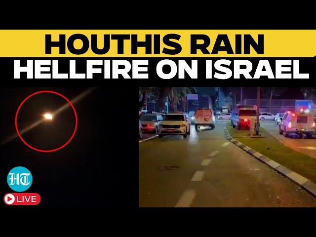 Israel Houthis War News Live: Yemen's Houthis Unleash Hellfire on Israel's Tel Aviv  | Netanyahu