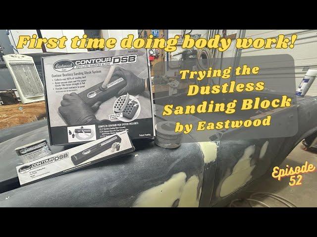 Using the Dustless Sanding Block by Eastwood S152