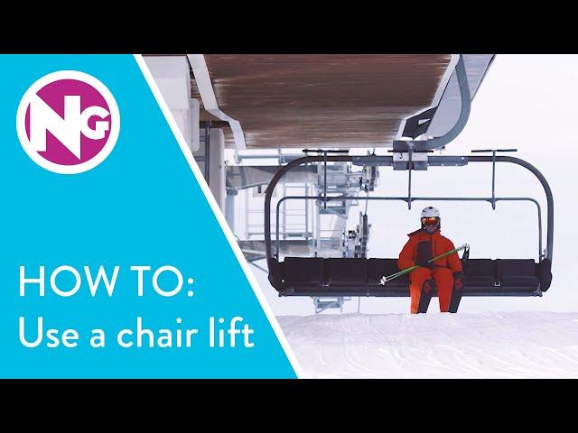 How To Get On and Off a Chair Lift in 5 Steps // Learn to Ski