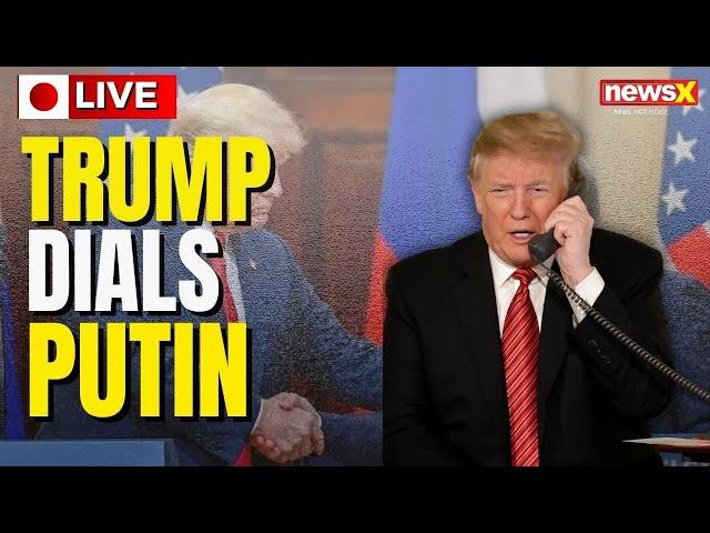 LIVE: Trump Dials Putin | Trump Urges Putin to Avoid Escalation in Ukraine During Phone Call | NewsX