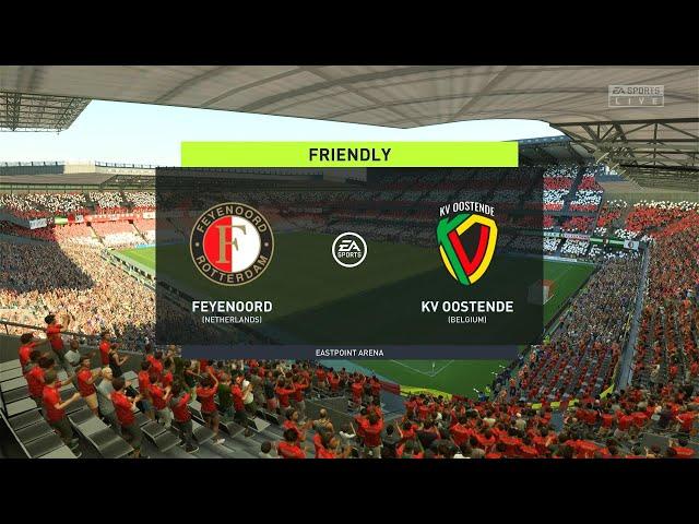  (dpip show exclusive gameplay) Feynoord  vs Oostende  |Club FRIENDLIES MATCH (12/10/2022)  Fifa