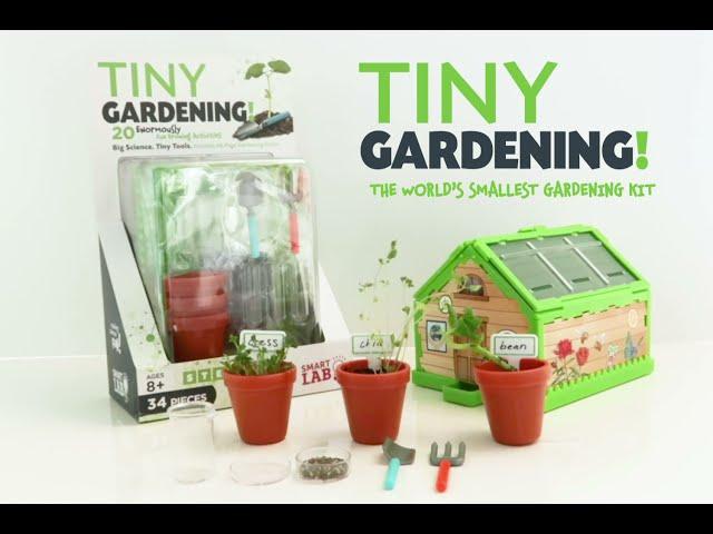 Tiny Gardening! The World's Smallest Gardening Kit From SmartLab Toys