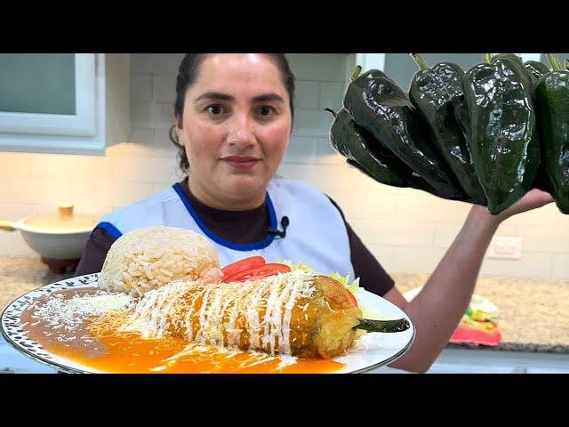 Haz los MEJORES CHILES RELLENOS este fin de semana!