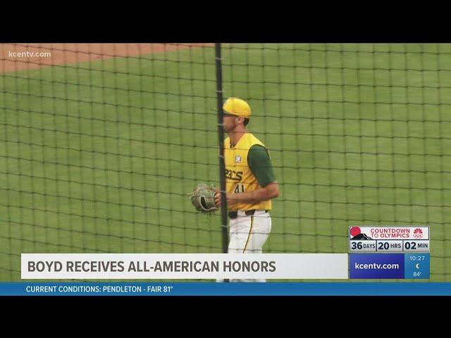 Baylor baseball's Boyd receives All-American honors