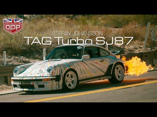 MCLAREN F1 TURBO ENGINE IN A PORSCHE 930 ART CAR