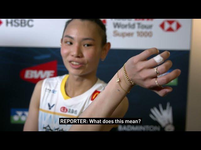 REVEALED | TAI TZU YING'S SECRET TATTOO MESSAGE 