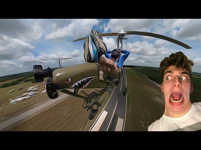 Gyrocopter Aerobatics Professional Pilot #gyro #aerobatics #gyrocopter #airshow