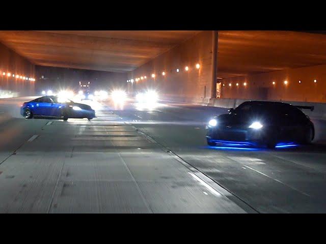 Street Racers DRIFT Whole FREEWAY *TOKYO DRIFT Real Life*