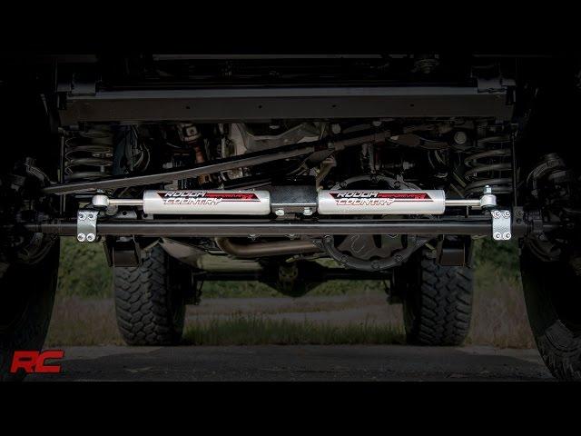 Installing 2007-2017 Jeep Wrangler 2.2 Dual Steering Stabilizer by Rough Country