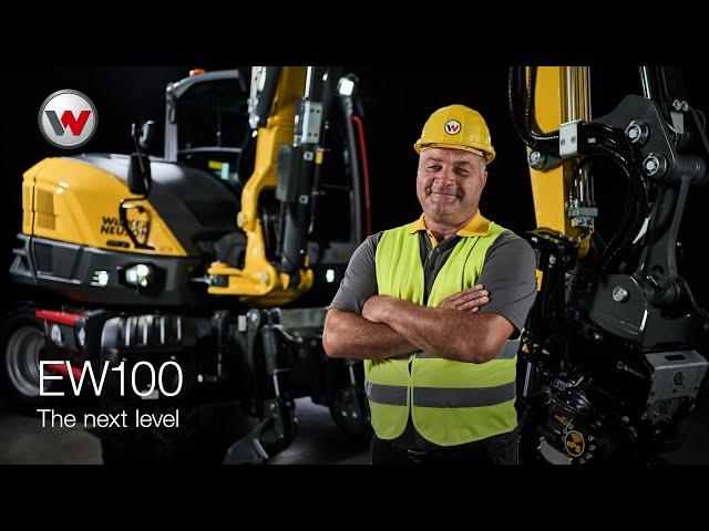 Der neue 10-Tonnen-Mobilbagger von Wacker Neuson: EW100 — The next level