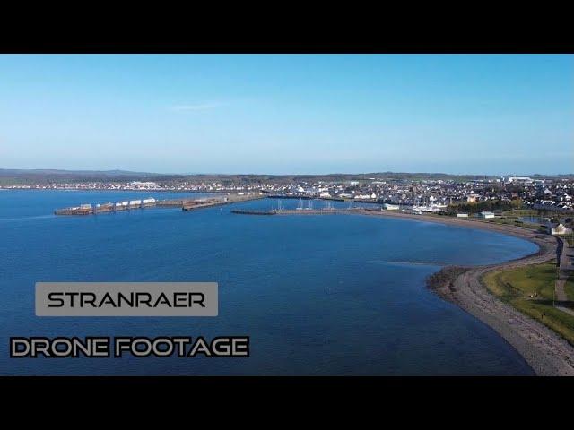 Stranraer in Scotland- Drone Footage