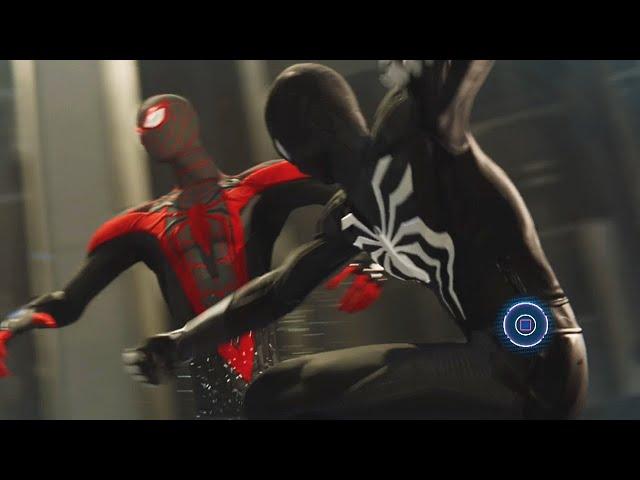 Symbiote Peter Beats Miles in Marvel's Spider-Man 2