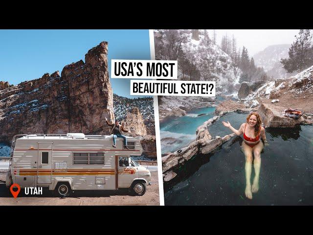 Our Ultimate RV Road Trip Through UTAH! - Epic Hot Springs, Canyon Drives and MORE!