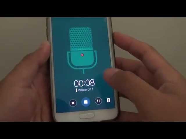 Samsung Galaxy S5: How to Record Conversations Using Voice Recorder